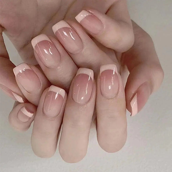 short ballet wearable fake nails  Elevate Your Glamour  Instantly skin