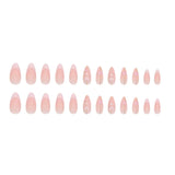 3d fake nails  Elevate Your Style with Short French Almond  TipsTrendy